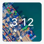 Representative photo of Ephoto Dam version 3.12. We see containers on ships