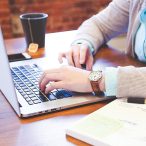 Person who writes on a computer