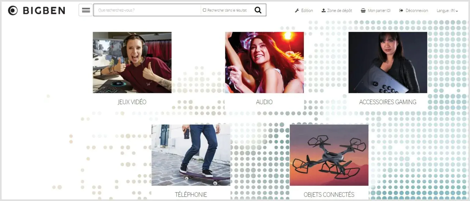 大本钟媒体库界面。