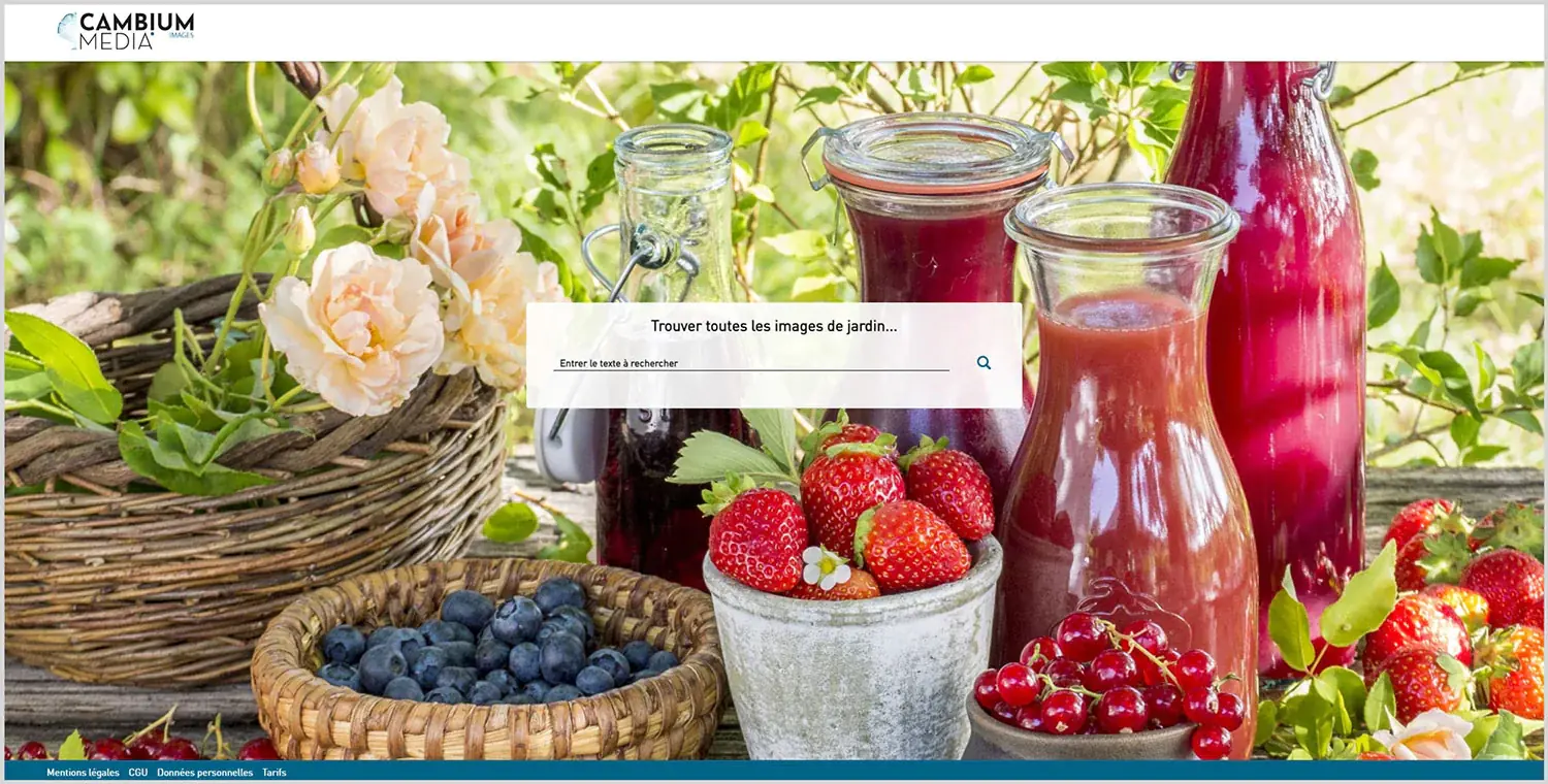 Rustica 前台界面。